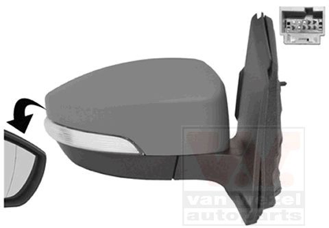Lusterko wsteczne prawe do Ford Kuga II CBS